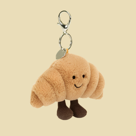 Jellycat Amuseables Croissant Bag Charm 1