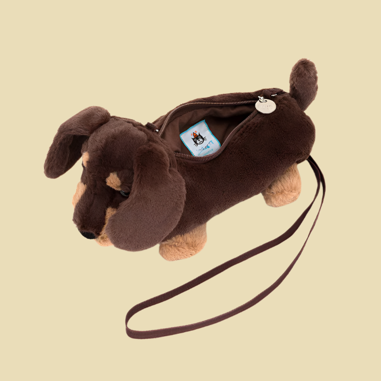 Jellycat Otto Sausage Dog Bag 1